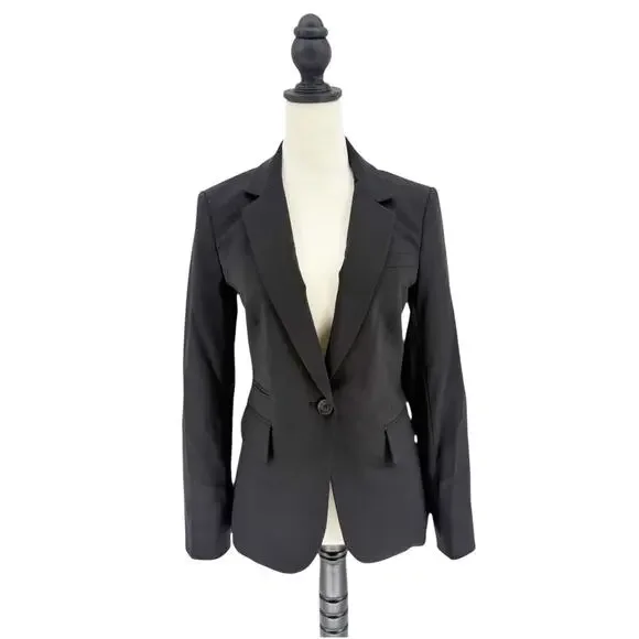 Veronica Beard Dickey Classic Tailored Blazer Jacket in Black Size 4 Small NEW - Picture 8 of 15